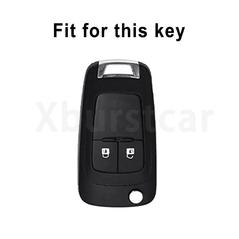 Funda de TPU para llave de coche, carcasa Fob para Chevrolet Aveo Prism Spark Trax Cruze, Opel Insignia Astra J Zafira Corsa D Mokka Meriva