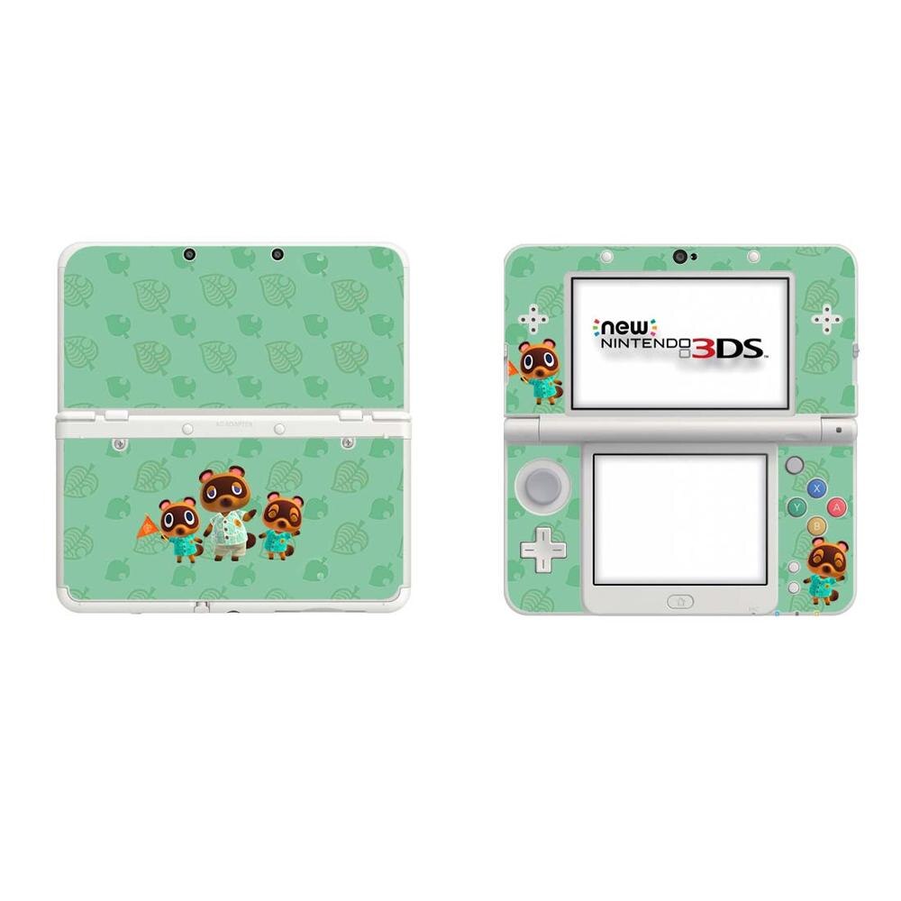 Pegatina de Animal Crossing de cobertura completa para la piel, pegatina Original 3DS para pegatinas protectoras de vinilo 3DS antiguas