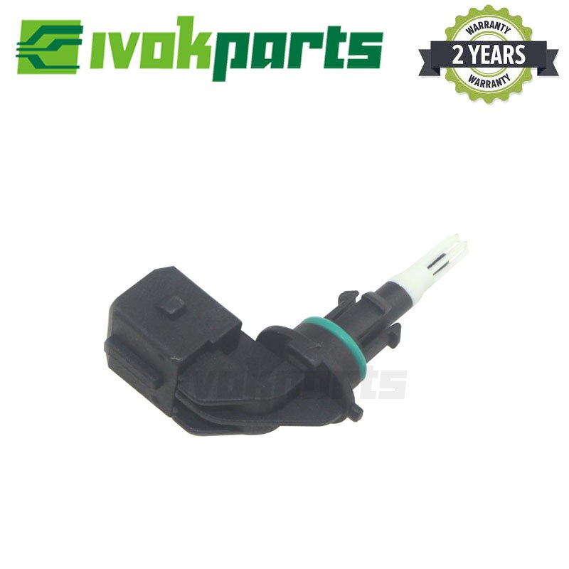 Sensor de temperatura de aire de admisión con arnés eléctrico, enchufe de conector de 2 pines para BMW Serie 1, 3, 5, 6, 7, X1, X3, X5, X6, 13, 62, 7, 792, 203