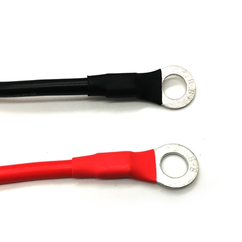 SAE to O Ring Terminal Harness, with 30A Protection Fuse, 2-Pin Quick Disconnect Plug,10AWG 60CM SAE Battery Extension Cable