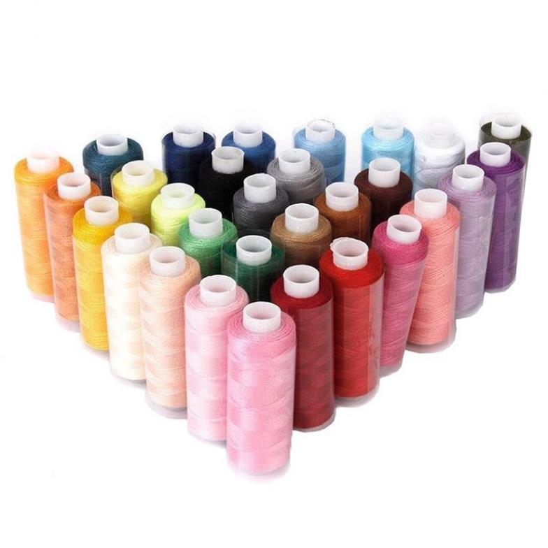 Newest Arrivals Mixed Colors 30 Spools Polyester Sewing Quilting Threads All Purpose DIY