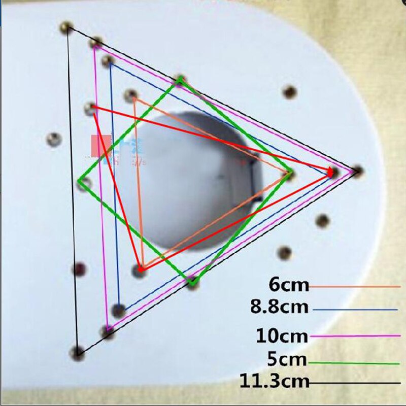 Good Used with 4 inch Dahua camera bracket ABS plastic material Dahua Dome camera wall mounted bracket