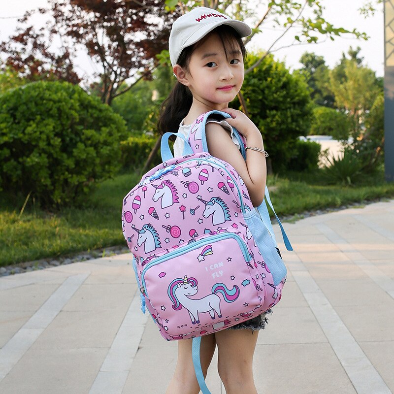 Kawaii Unicorn Backpack Children Cute Backpack Unicorn School Bags Mochilas Unicornio Kndergarten 2-6years old Bagpack