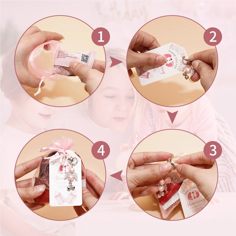 Eleganckie prezenty dla gości komunia potwierdzenie ślub chrzest prezent impreza Gif