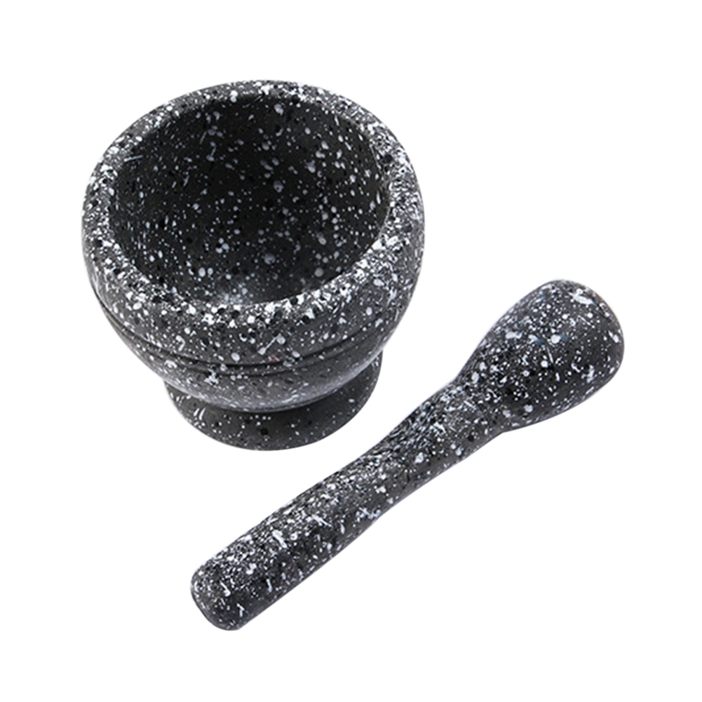 GGarlic Masher Bowl Mashing Household Crushing Jar Mortar Pestle Kitchen Gadget Crushing Jar Kitchen Gadgets
