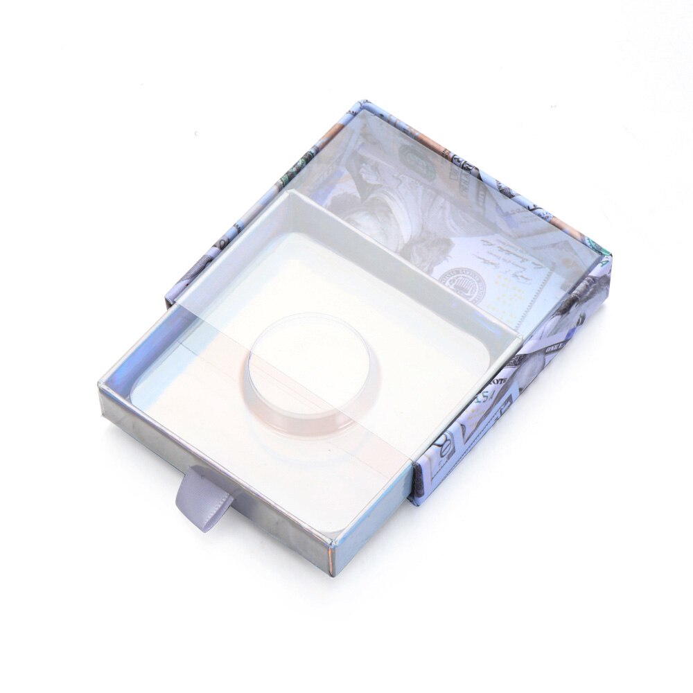 USD Eyelash Packaging Box Case with Transparent Tray Lashes Boxes Empty Eyelashes Package Box For 15-30mm Lashes Rectangle Box: 14