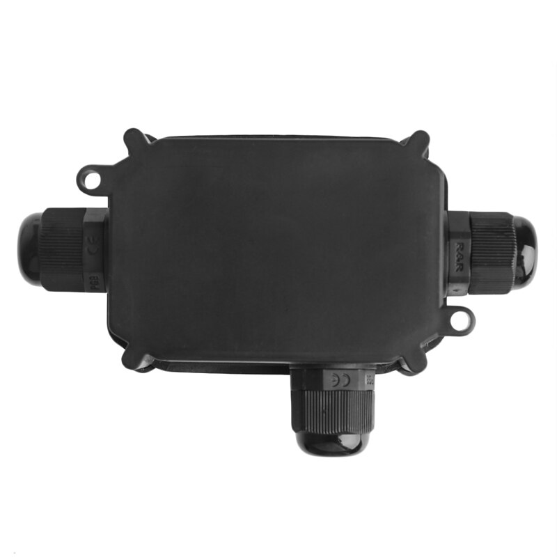 Waterdichte lasdoos voor 3 kabels | 230 volt | Set 3 stuks