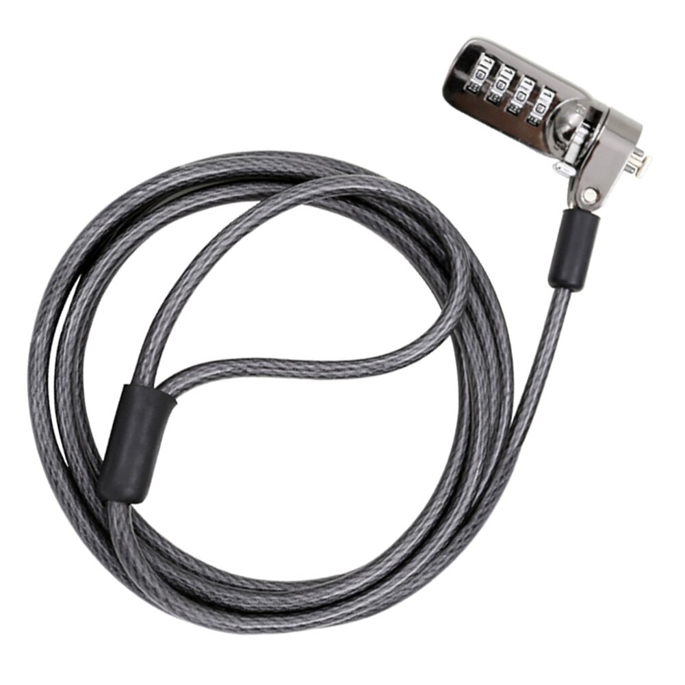 Notebook Laptop Combination Lock Security Cable 4 Digit Password Protections Anti Theft Device GK99