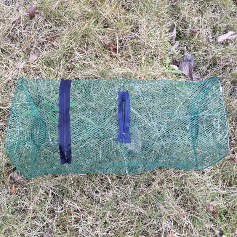 Fishing Collapsible Trap Cast Keep Net Crab Crayfish Lobster Catcher Pot Trap Fish Net Eel Prawn Shrimp Live Bait 1pc