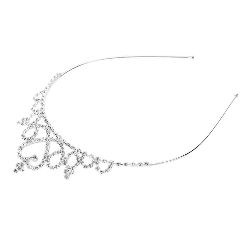 Girls Crystal Tiara Hairband Kids Girls Bridal Princess Prom Crown Party baby accessories Princess Prom Crown Headbands