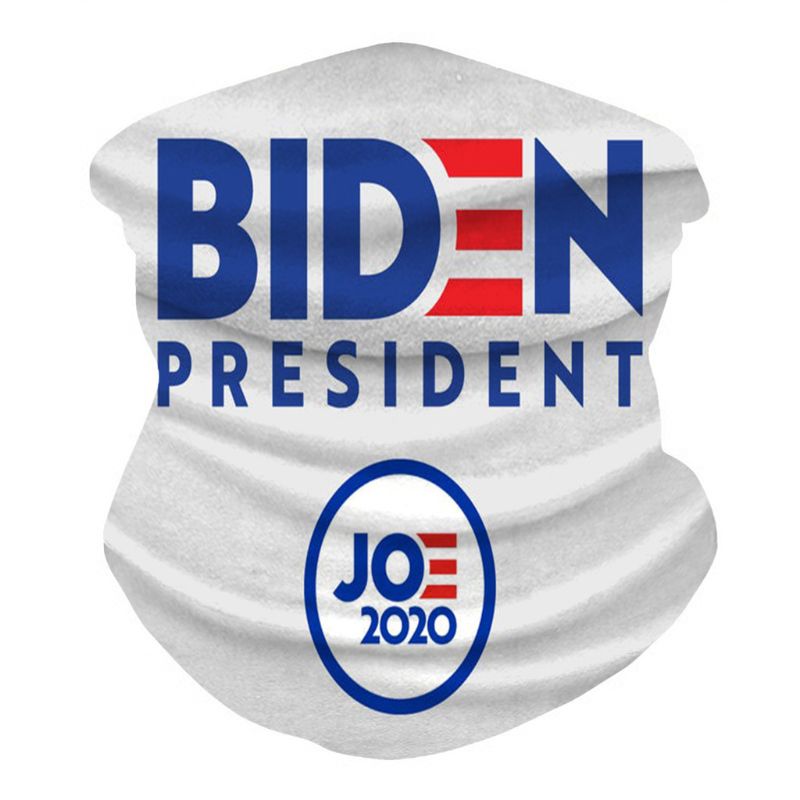 Joe biden bedrukt gezichtsmasker halve zon stofbescherming sjaal 3d print  x3uf: 8
