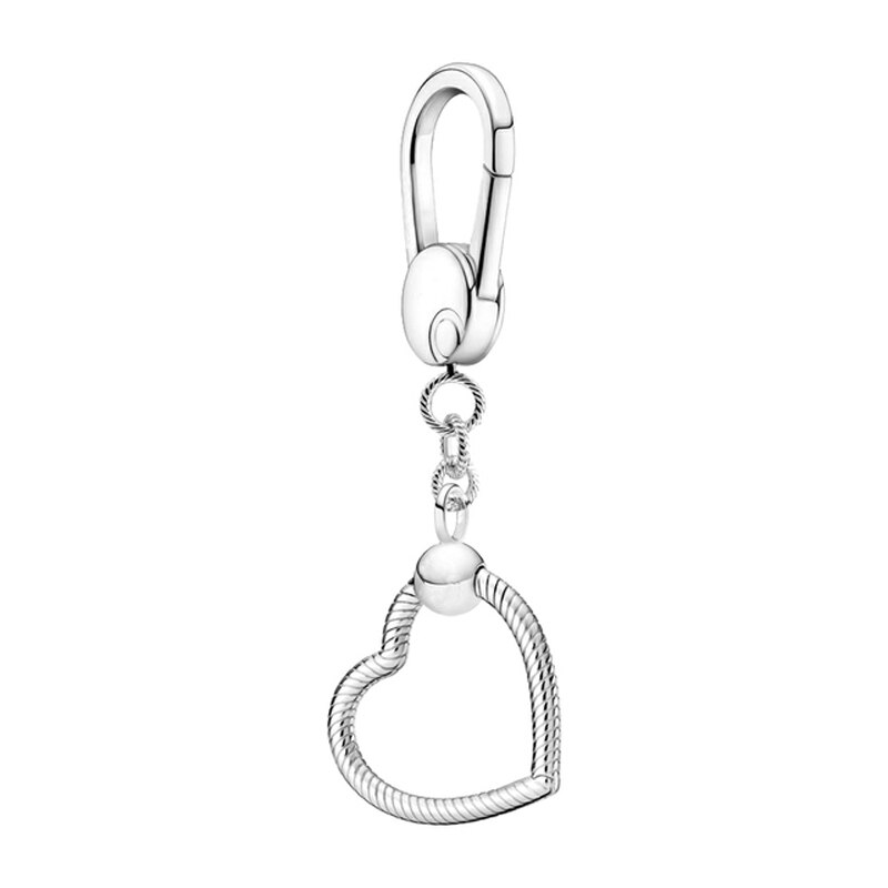 Vendita calda 100% orecchini in argento Sterling 925 portachiavi fascino misura braccialetto originale che fa gioielli di moda fai da te per le donne: B988 diao