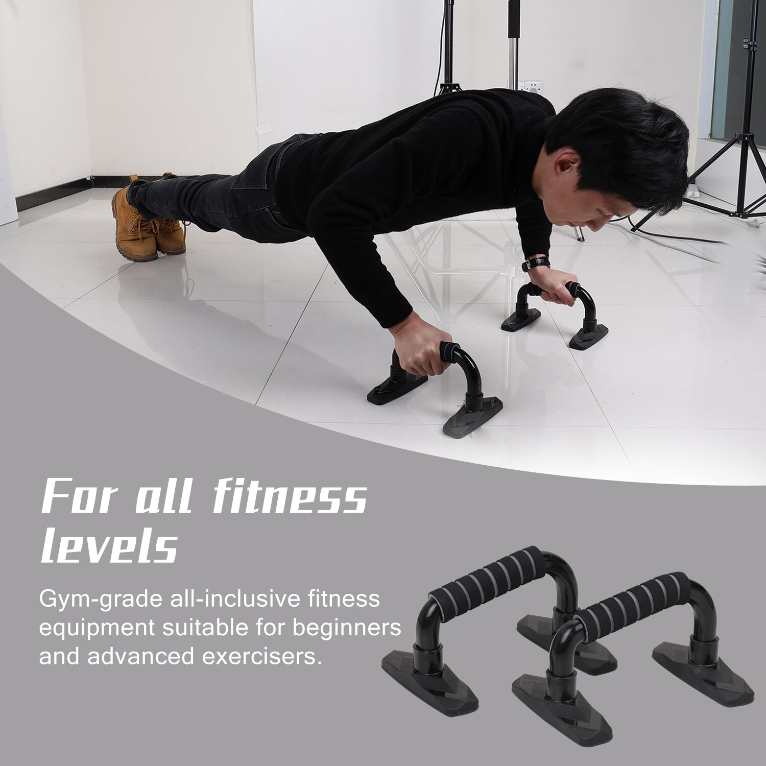 AB Wheel Roller Kit Abdominal Press Wheel Pro with Jump Rope and Knee Pad Portable Equipment for Home Exercise Muscle Strength