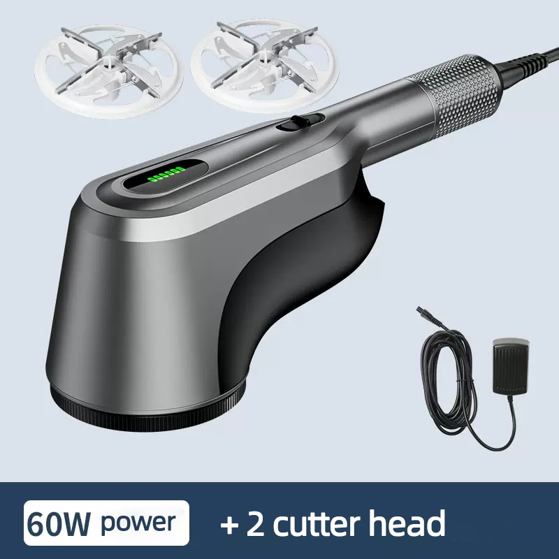 60W Lint Remover Spool Machine Commercial Hairball Trimmer Clothes Electric Lint Remover Dry Cleaners Shaving Ball: WHITE