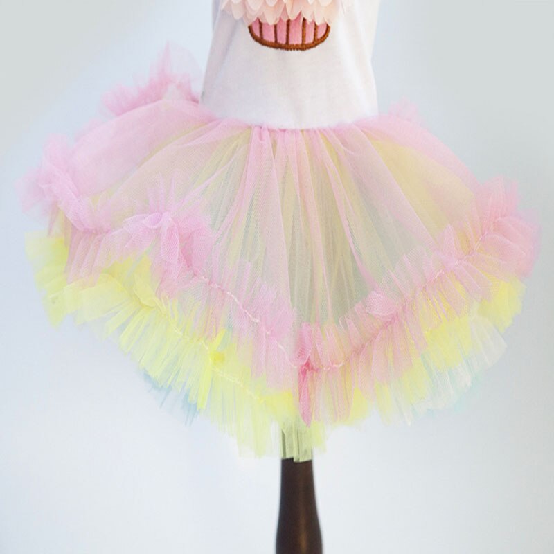 Leuke Hond Tutu Jurk voor Meisjes Honden Puppy Prinses Jurk Kleurrijke Kant Rok Huisdier Kleding Cupcake Kleding voor Doggy XS SML XL