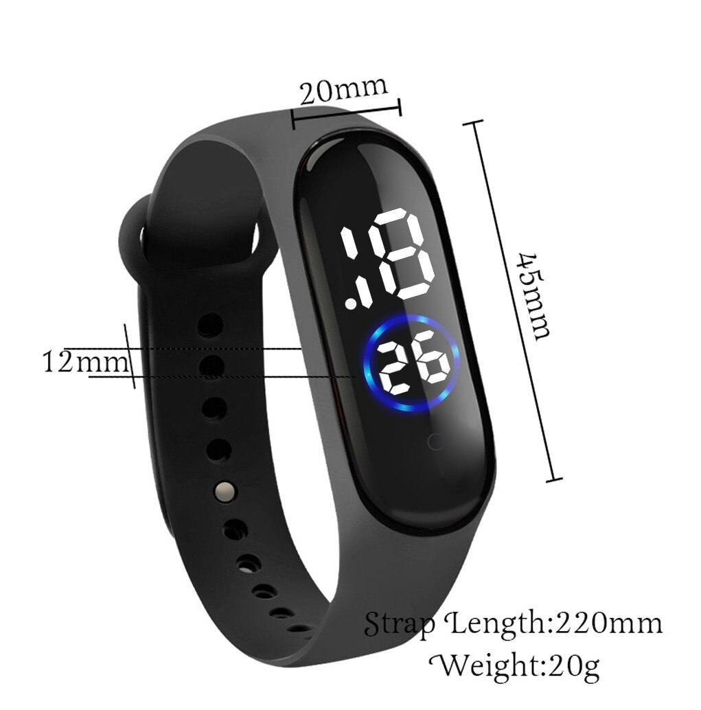 Women Men's Sport Watch Top Simple Wrist Watch Luxury LED Light Stopwatch Digital Watches Men Clock reloj inteligente mujer