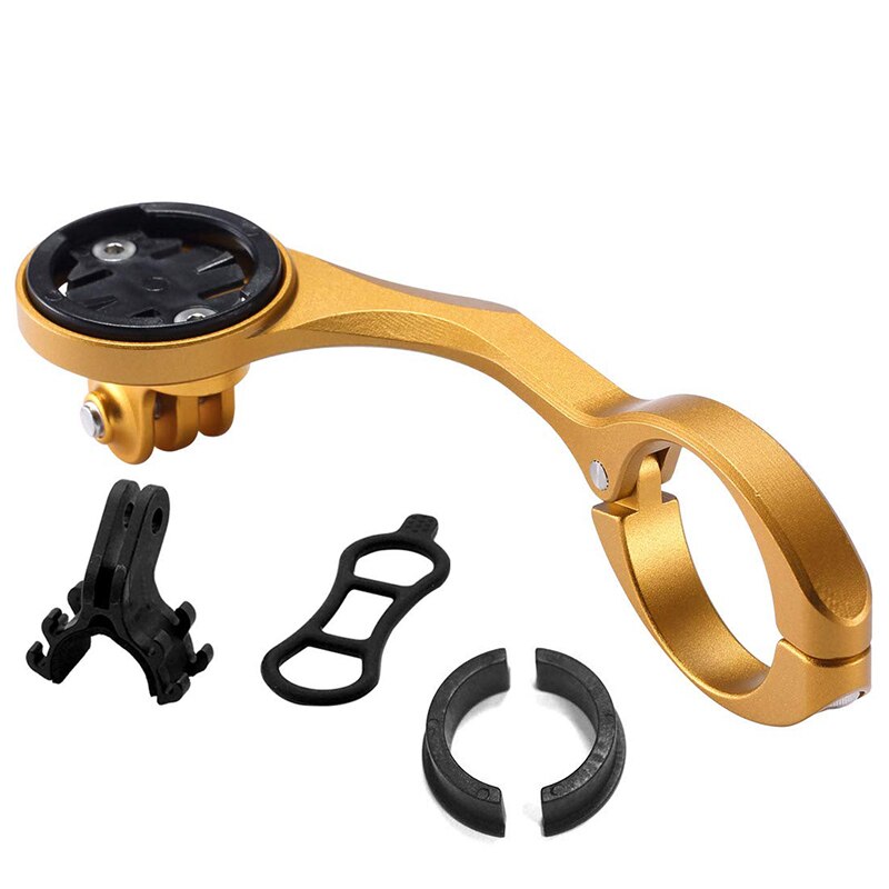 Bicycle Computer Mount Camera Mount Holder bike mount for Garmin Bryton Wahoo Mount: golden Garmin