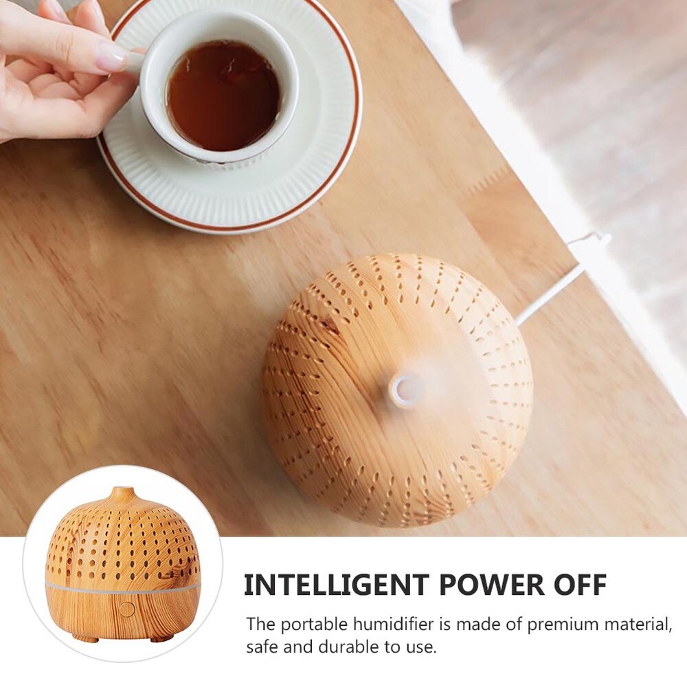 1Pc Humidifier Quiet Essential Oil Diffuser Mini Aroma Fragrance Diffuser