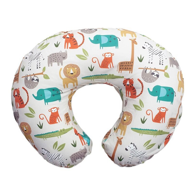 Almohadas de lactancia para bebé recién nacido, funda de cojín de lactancia en forma de U, 124D