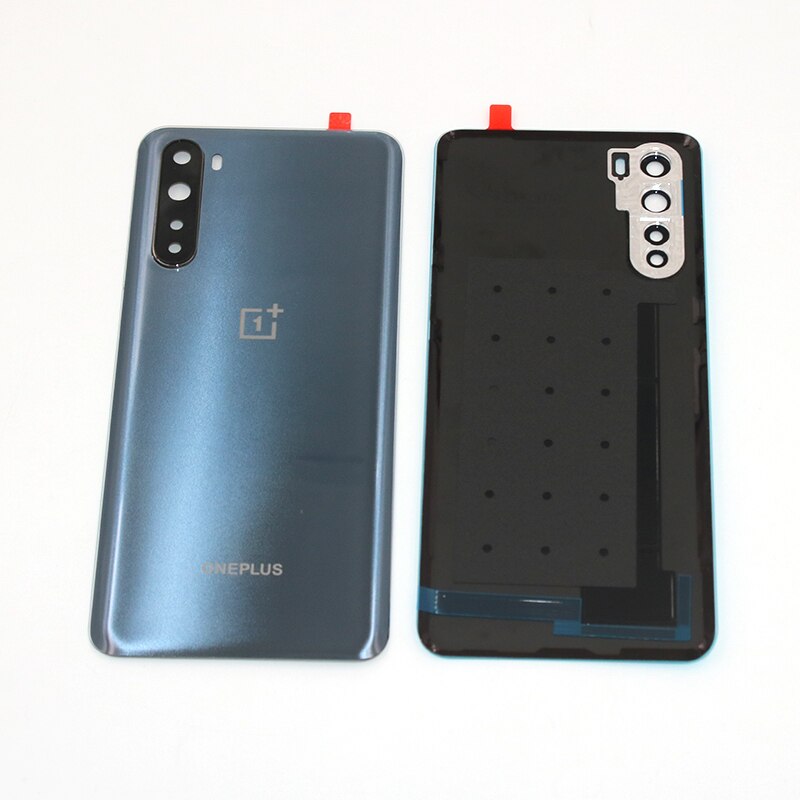 Originele Oneplus Nord Terug Batterij Cover Deur Achter Glas Voor Een Plus Nord 5G Batterij Cover Behuizing Case met Camera Lens