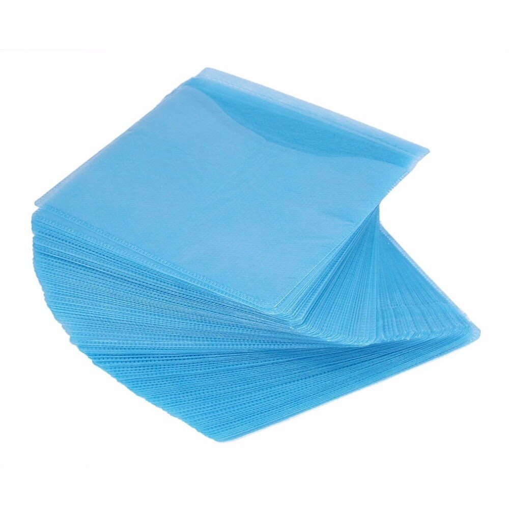 100Pcs CD DVD Double Sided Cover Storage Case PP Bag Sleeve Envelope Provide Storage & Protection for Your CD & DVD