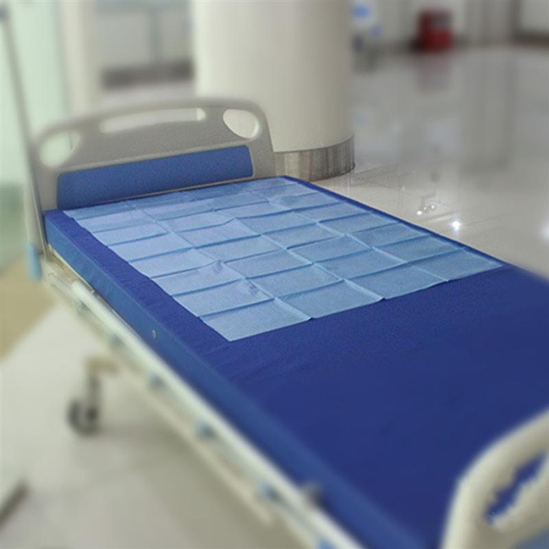 Lençol descartável para cama de 175x75cm, lençol massageador para salão de beleza, cobertura para cama e salão de beleza com 10 peças folha de tampa da tabela