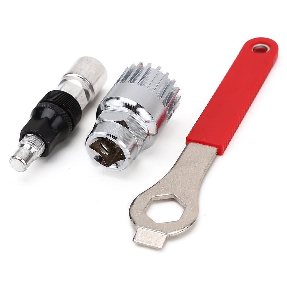 Bike Crank Puller Removal Tool Bicycle Repair Extractor Bottom Bracket Remover Cycling Crankset Pedal Remover Accessaries