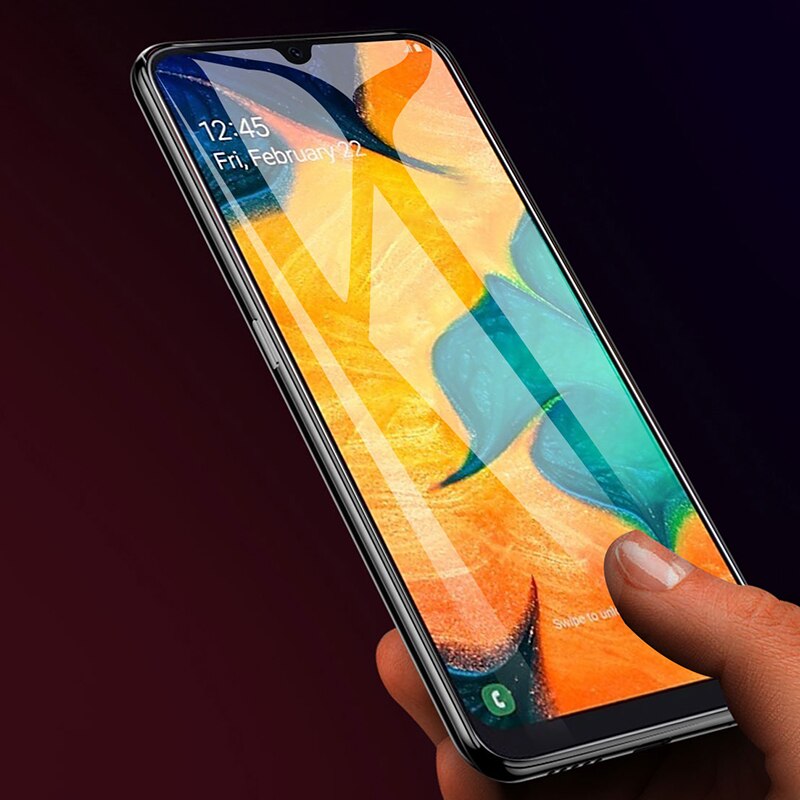 9D Glass For Samsung Galaxy A50 A20 A10 A40 A 30 S A30S A51 3D Tempered Glass on Samsun A 50 A 51 Safety Pelicula De Vidro Films