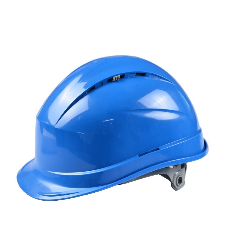 Sicherheit Helm Anti Schock Licht Gewicht PP Helme Bau Hart Arbeiten Hütte Verhindern Schlag Kopf Schutz Sicherheit Arbeit Kappe: Blau