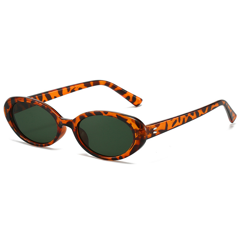 Gafas de sol ovaladas Retro Vintage para mujer, lentes de sol redondas de de para hombre UV400, estilo Punk, gafas de lujo para mujer 2024: Plata