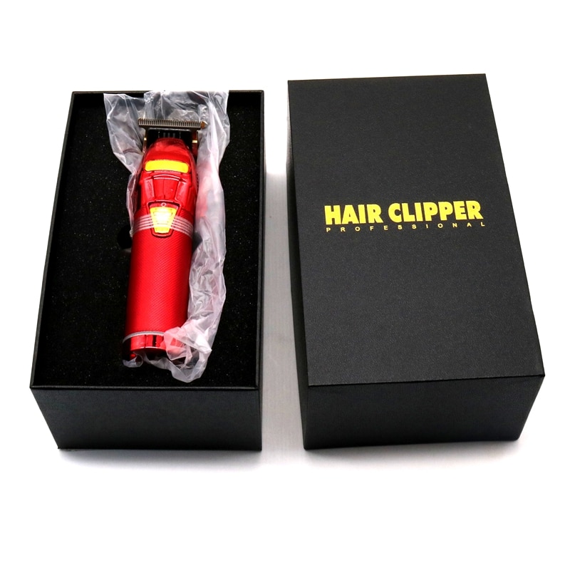 Pro T-outliner Men Grooming Hair Trimmer Powerful Hair Clipper Cordless Beard Trimmer Electric Hair Cutter Machine Metal Housing