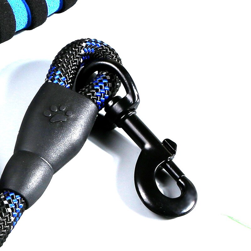 Nylon 1.5m huisdier hondenriem hondenriem kleur nacht reflecterend duurzaam wandelen training tractie touw hondenriem met hondenriem