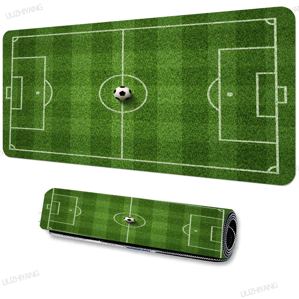 football field Mouse Pad Mousepad Computer XXL MousePads Keyboard Pad MouseMat Gamer Soft Office Carpet Desk Mat Long Mouse Pads: 30x30 CM / Blanco