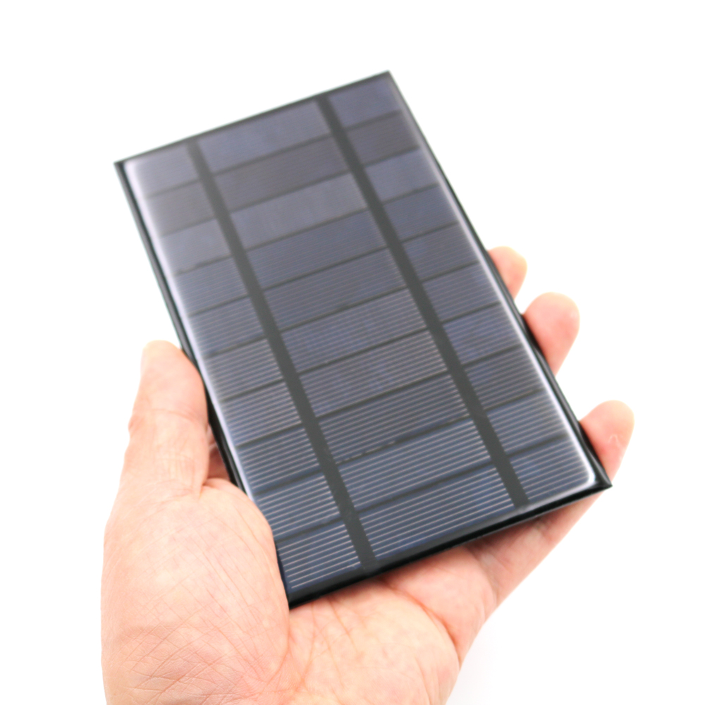 10Pcs 400mA 5V 2W Zonnecellen Zonnepaneel Telefoon Oplader Home Improvement 142Mm * 85Mm polykristallijn Silicium