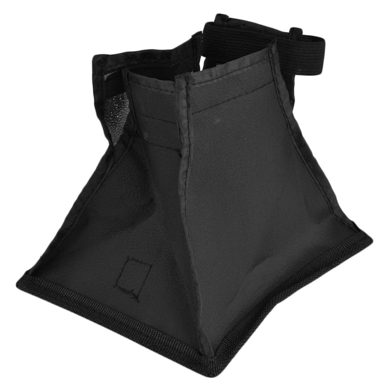 Pour appareil photo reflex numérique diffuseur Flash supérieur Softbox 15X17Cm Softbox-noir: Default Title