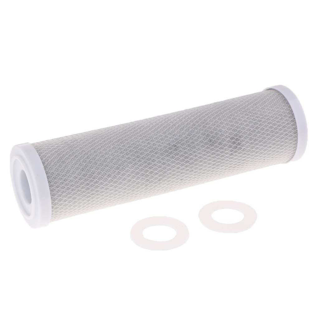 CTO-filtro de agua de carbón activado para sedimentos, sistema RO estándar de 10 pulgadas, filtro de agua de carbón activado