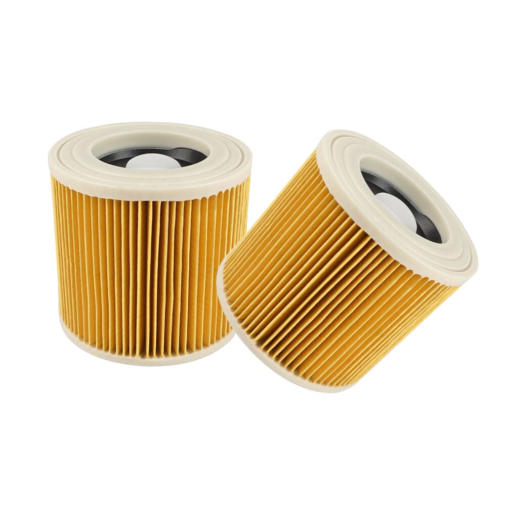 Air Dust Filters Voor Karcher WD2250 WD3.200 MV2 MV3 WD3 Stofzuigers Onderdelen Cartridge Hepa Filter Karcher Filter Onderdelen: 2pcs