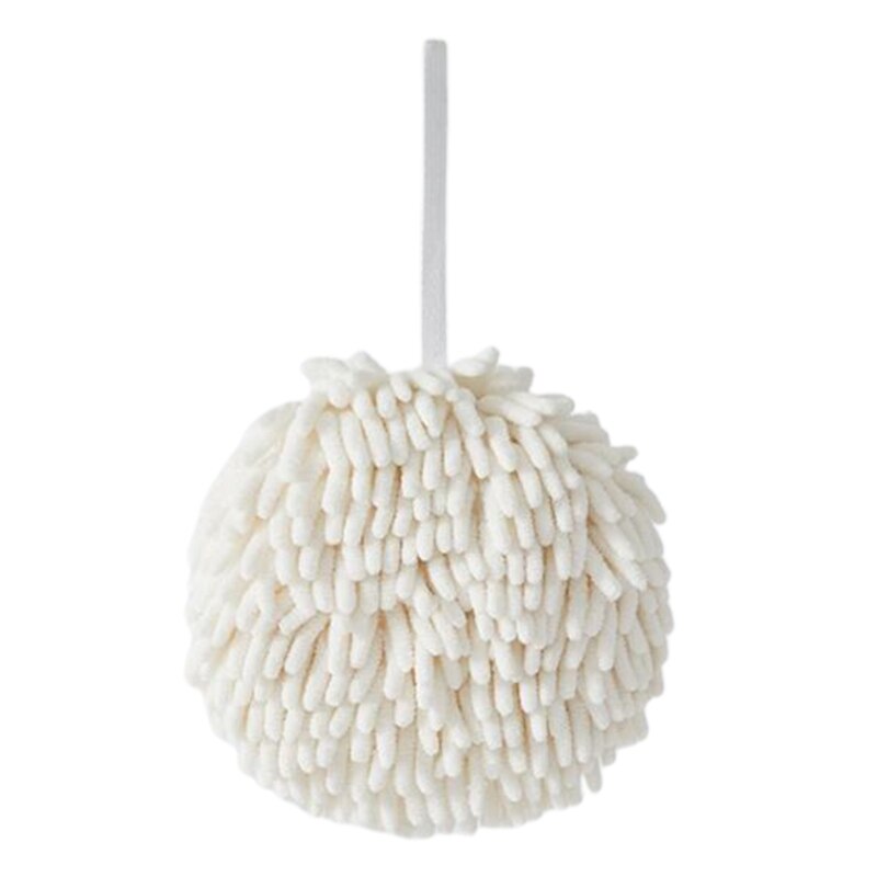 Hand Towel Ball Super Absorbent Wipe Hands Towel Fast Drying Soft Hanging Towels Prevent Bacterial Growth Bathroom Kitchen Acces