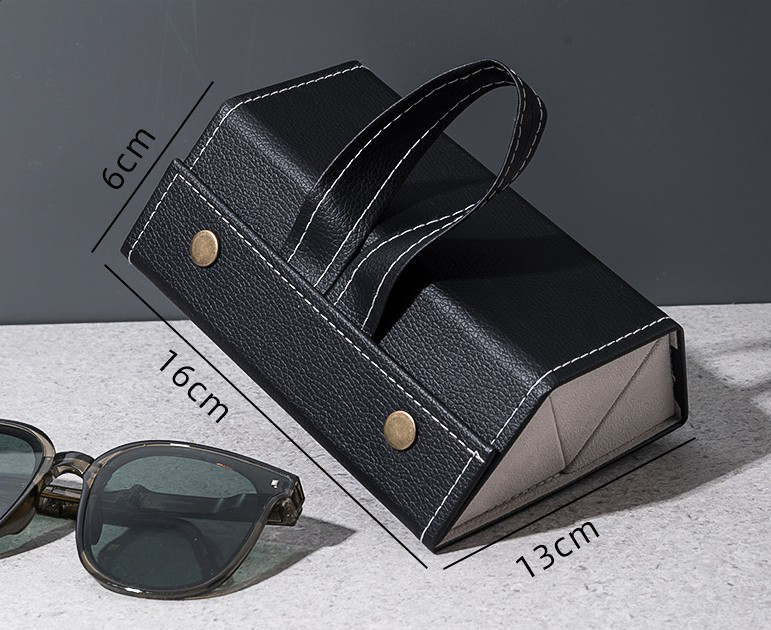 Organizador de gafas de sol con 2/3/4/5/6 rejillas, organizadores de viaje, accesorios, caja de almacenamiento para gafas, joyero portátil, estuche de maquillaje