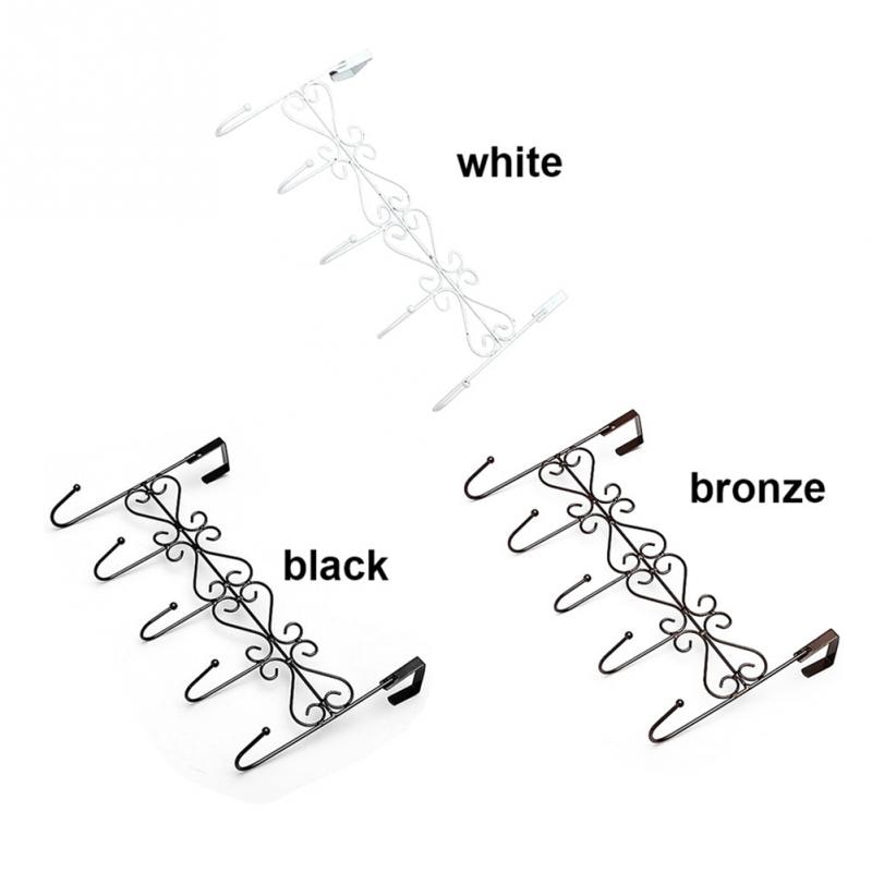 1pc ganchos de porta casa banheiro cozinha organizador chapéu toalha casaco roupas cabide porta ganchos parede porta pendurado rack titular