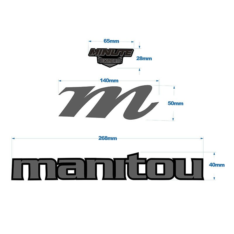 Manitou – autocollant de fourche EXPERT MINUTE, pour vtt, vélo de montagne, décalcomanies de cyclisme