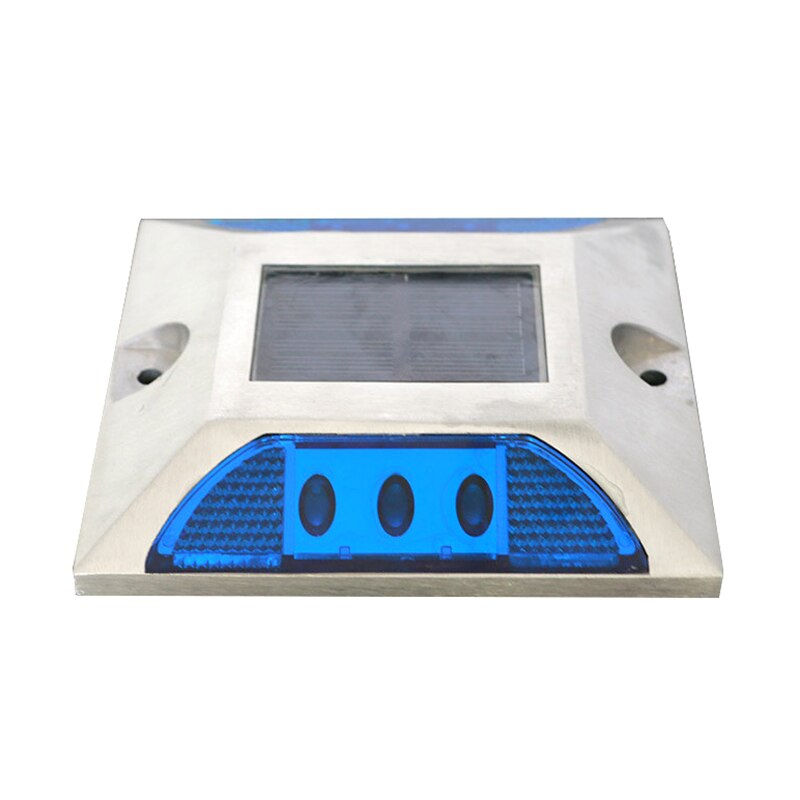 version IP68 Waterproof Solar Powered LED Road Stud Light road Reflective Light Ground Warning Light