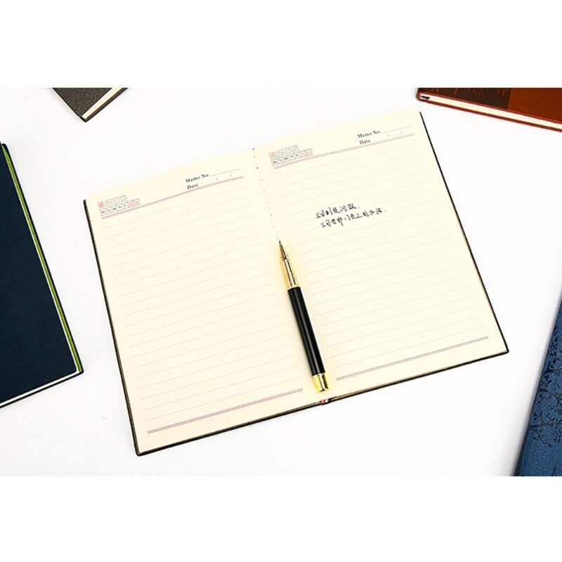 B5 Leather Notebook Diary Notepad Sketchbook Traveler Journal Planner Agenda Organizer Office School Supplies