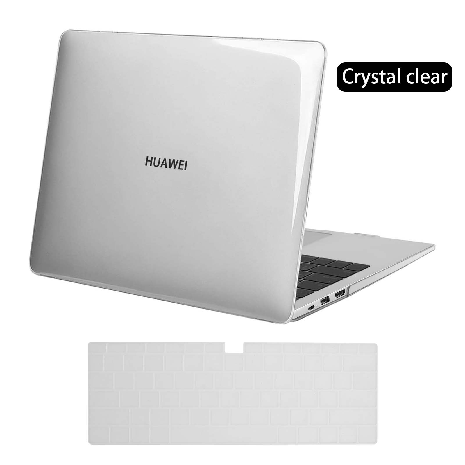 Case For HUAWEI MateBook Pro16.1/X /X Pro/ 13 14 /D14 D15/MagicBook 14 15-Transparent Laptop Hard Shell +Keyboard Cover