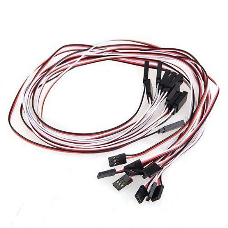 10 Stck 3Stift Männlich zu Weiblich Servo Verlängerung Kabel Blei Draht hdmi kabel Flugzeug Länge