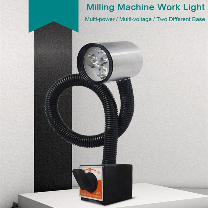 CLAITE 6 W LED Industrielle CNC Maschine Drehmaschine Werkzeug Licht 50 CM Arbeitstisch Lampe Fräsen Maschine Lichter mit UNS stecker 90-220 V