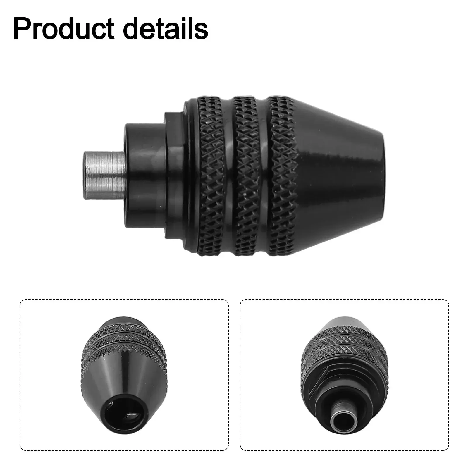 1pc 0.3-3.2mm boorkop voor worx  wx106 polijstmachine, elektrische hamer, sleutel, adapter voor elektrische boormachine, roterend gereedschap