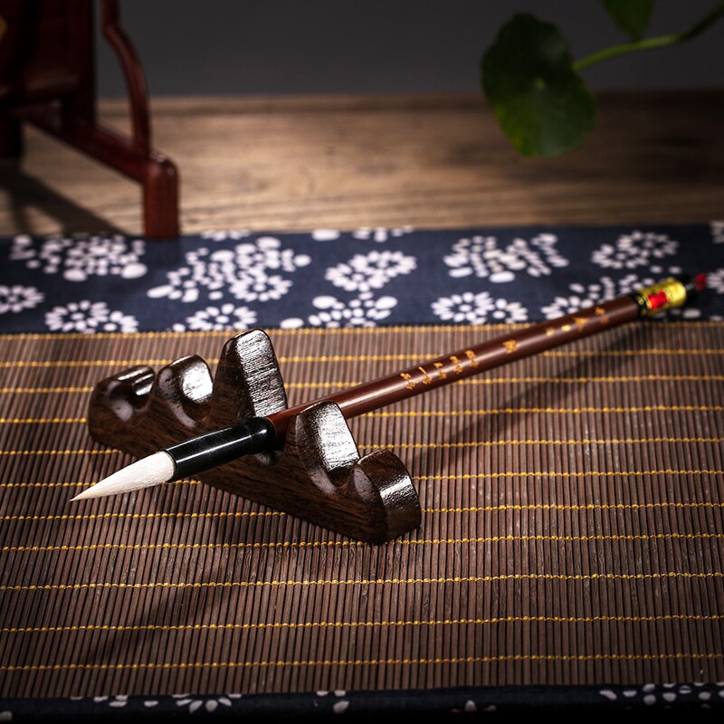 1PCS Traditional Chinese Writing Brushes Woolen Hair Writing Brush for Calligraphy Painting Practice Medium Regular Script