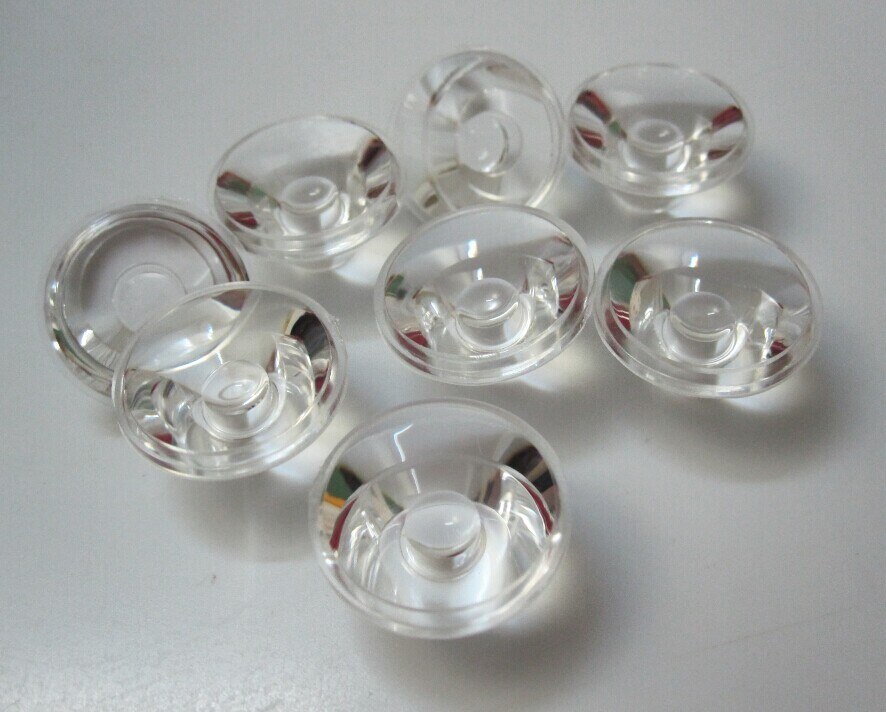 20mm Led Lens smooth face LENS For led spot light PAR bulb lamp series beam angle 60 90 120 degree Condensing Lens