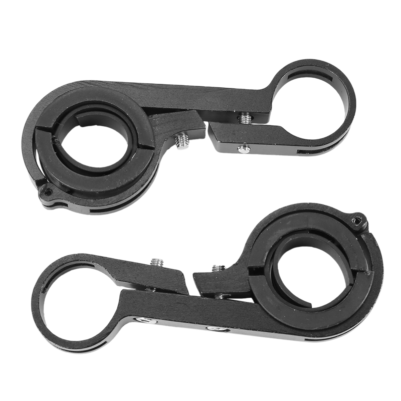 Supporto per prolunga per manubrio 5X supporto per prolunga per staffa per manubrio per bicicletta (nero)